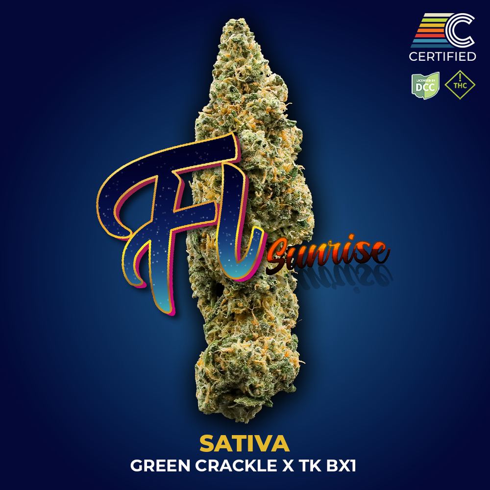 FL Sunrise Strain | Sativa Cannabis Flower | CERTIFIED Cultivators